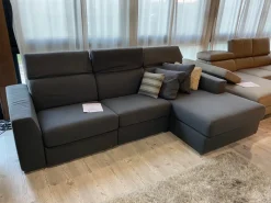 Divano con penisola in Tessuto Quasar  ^Doimo Salotti New