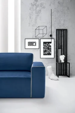 Felis Divano con penisola in Tessuto a prezzo ribassato- Divani