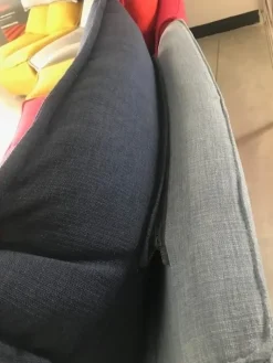 Calia Divano con penisola in Tessuto Hip hop- Divani