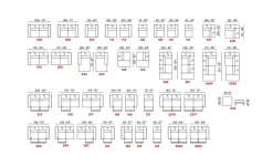 Clearance Divano con penisola Jacobs a prezzo ribassato Divani