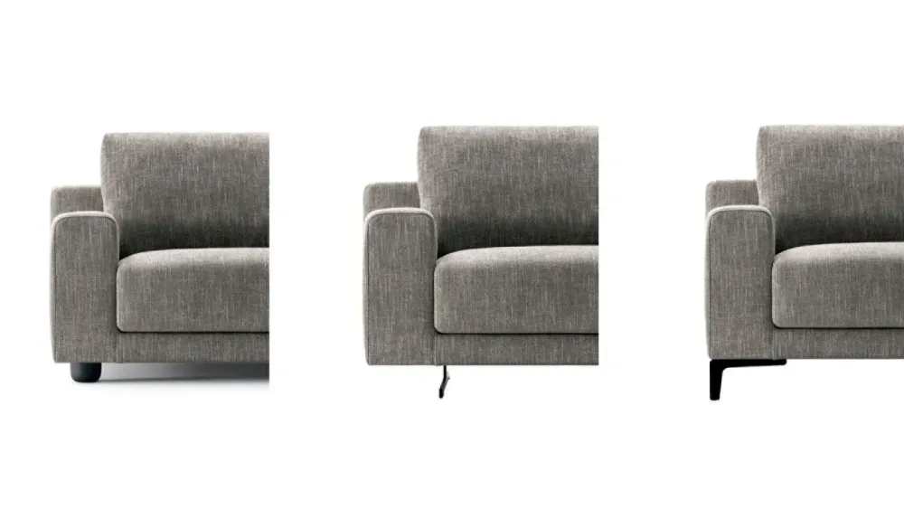 Doimo Salotti Divano Con penisola James di a prezzo scontato- Divani