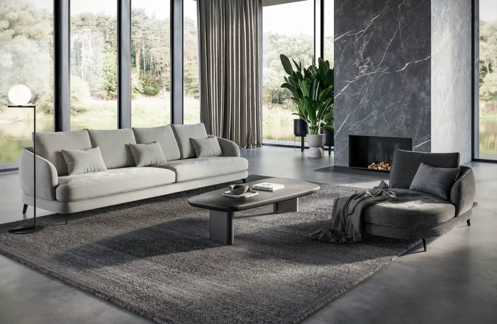 Le Comfort Divano Con penisola Jand a 2430 Euro- Divani