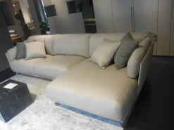 Ditre Italia Divano con penisola Kailua mix in Offerta Outlet- Divani