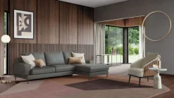 Le Comfort Divano con penisola Kennedy PREZZI OUTLET- Divani