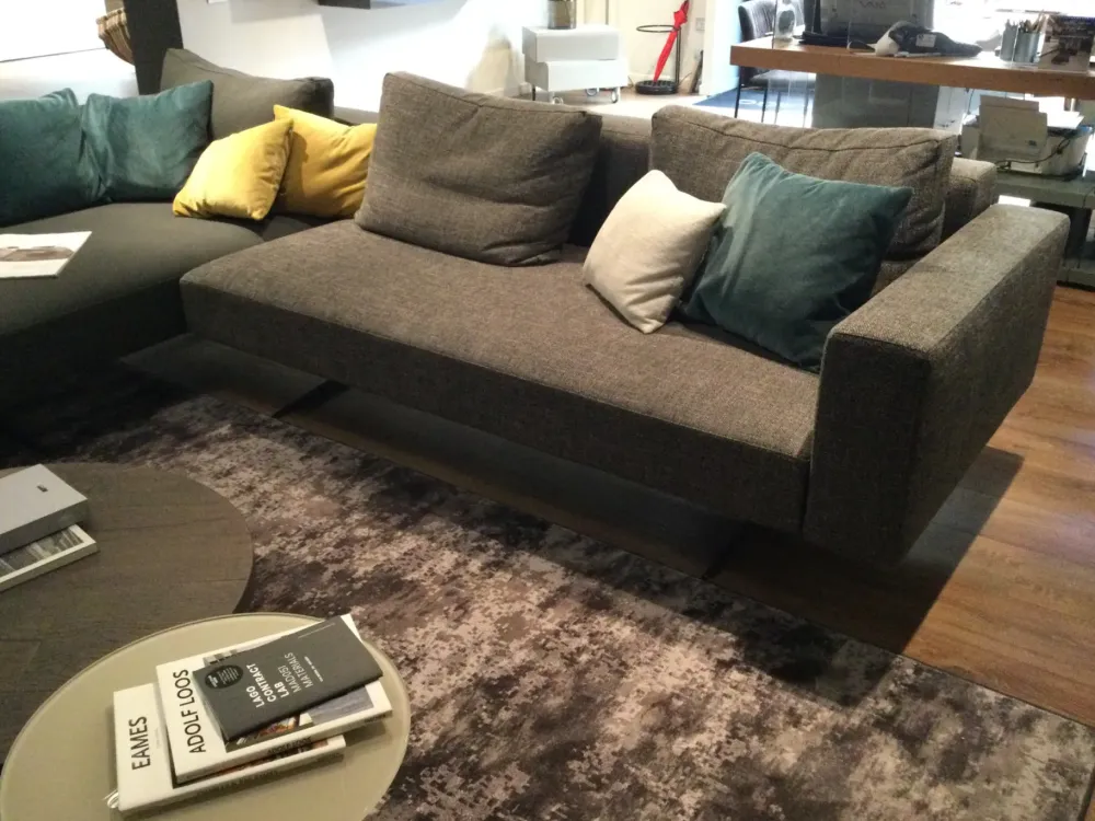 Sale Divano con penisola Air steel PREZZI OUTLET sconto 53% Divani