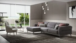 Divano con penisola Lambert in Offerta Outlet^Le Comfort Discount