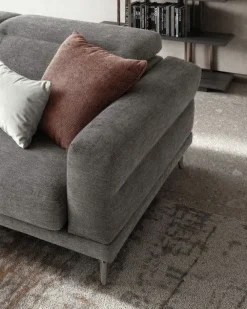 Divano con penisola Lambert in Offerta Outlet^Le Comfort Discount