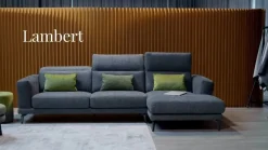 Divano con penisola Lambert in Offerta Outlet^Le Comfort Discount