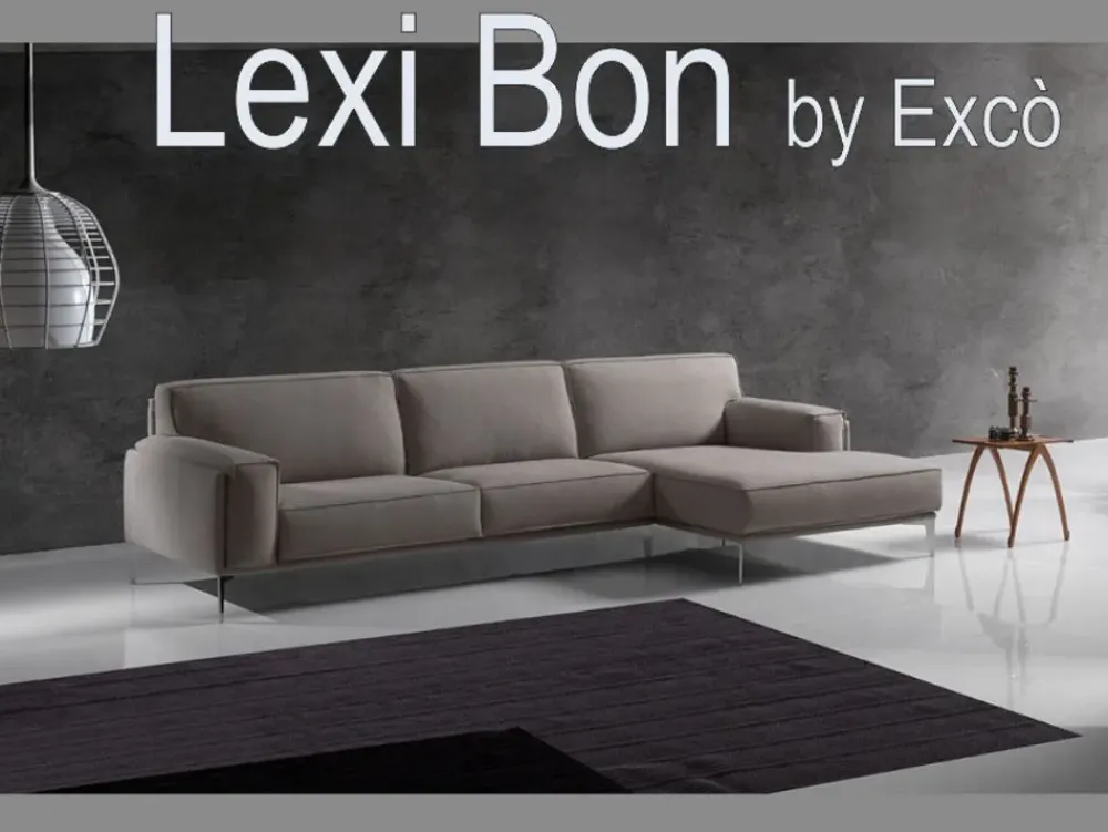 New Divano con penisola Lexi bon con forte sconto Divani