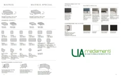 Divano Con penisola Matrix a 2060 Euro^Samoa Clearance