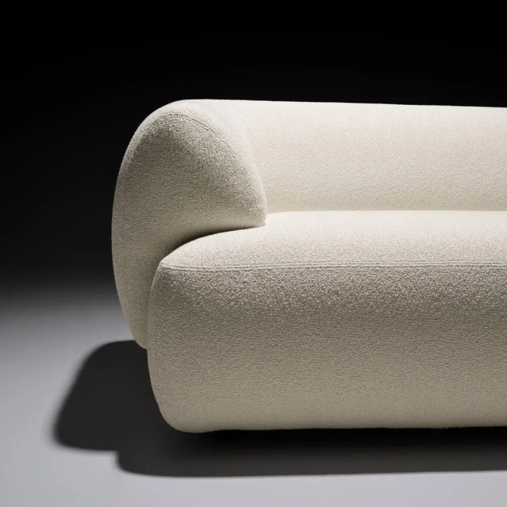 Twils Divano Con penisola modello Kamari di a prezzi outlet- Divani