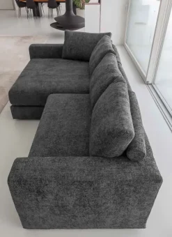 New Divano con penisola modello Divano maxi penisola anti macchia di in offerta Divani