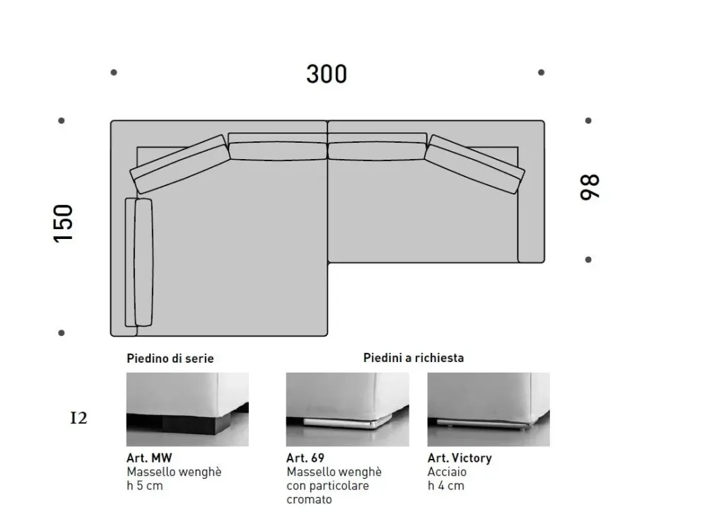 New Divano con penisola modello Divano maxi penisola anti macchia di in offerta Divani