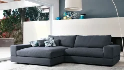 Divano Con penisola modello Vision  di con forte sconto^Doimo Salotti Clearance