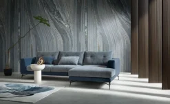 Sale Divano Con penisola modello Dafne di a prezzi convenienti Divani