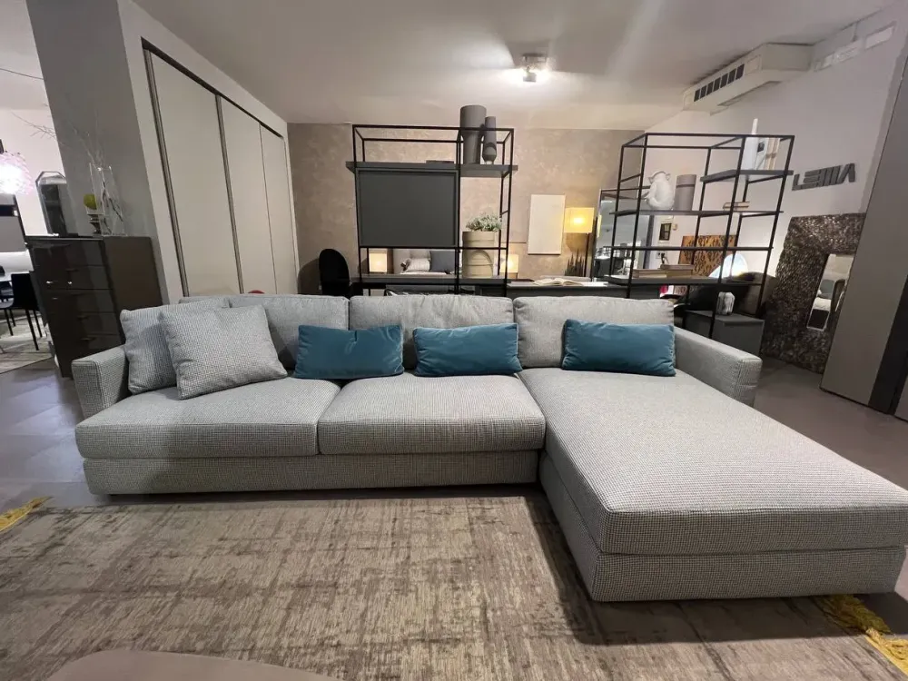 Discount Divano Con penisola modello Glee di in offerta Divani