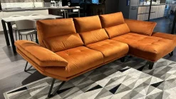 Sale Divano con penisola modello Fly di a prezzi convenienti Divani