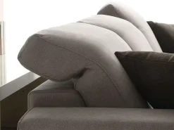 Crippa Salotti Divano con penisola modello Magnum di in offerta- Divani