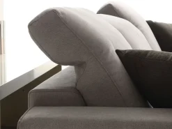 Crippa Salotti Divano con penisola modello Magnum di in offerta- Divani