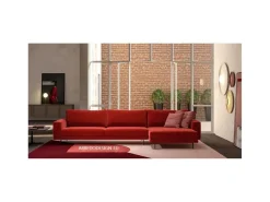 Online Divano con penisola modello Forest di con forte sconto Divani