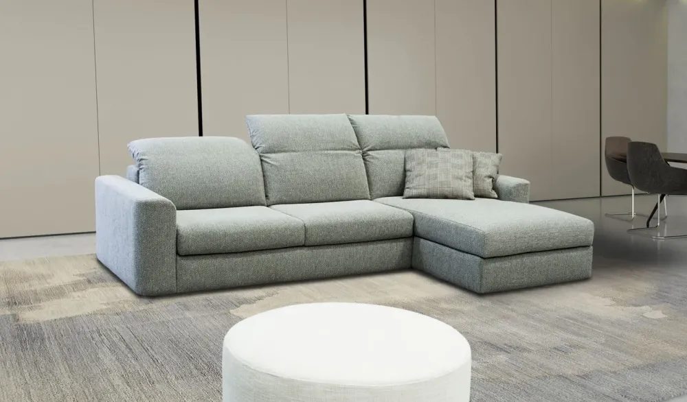 Outlet Divano con penisola Nadir a prezzo scontato Divani