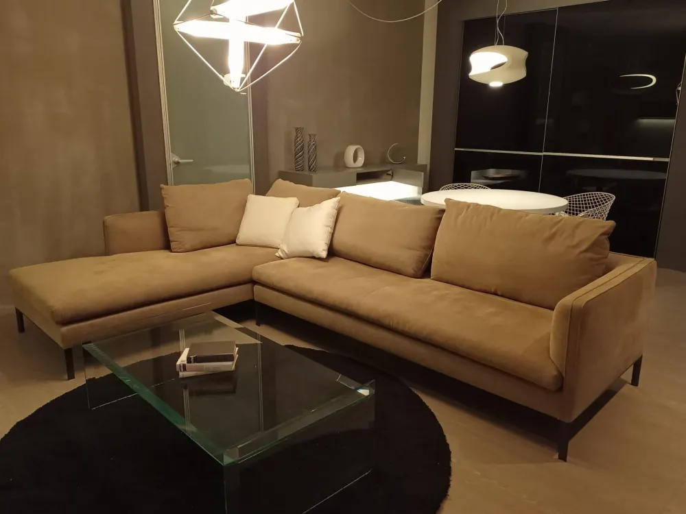 Divano con penisola Paul a prezzi outlet^Molteni & C Hot