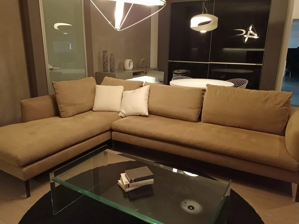 Divano con penisola Paul a prezzi outlet^Molteni & C Hot