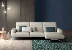 Discount Divano con penisola Polo line s. a prezzi outlet Divani