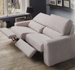 Divano con penisola Relax time a prezzi convenienti^Fabbri salotti Outlet