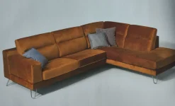 Discount Divano Con penisola Sally angolo di a prezzo ribassato Divani