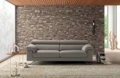 Samoa Divano con penisola Shine in Tessuto a 2590€- Divani