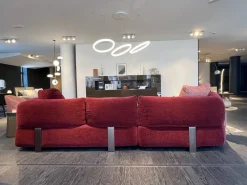 Desirèe Divano Con penisola tessuto modello Ethia di- Divani