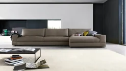 Doimo Salotti Divano Con penisola Vision di a prezzo scontato- Divani