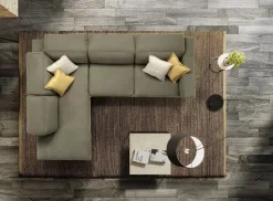 Divano con penisola Zeta in offerta^Artigianale Best