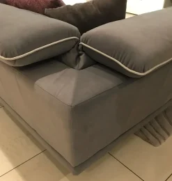 Divano con penisola Zeta in offerta^Artigianale Best