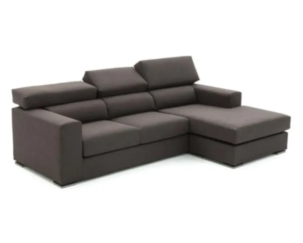 Divano con penisola Zeus in Tessuto a 1390€^Artigianale Online