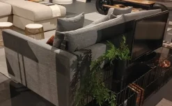 Divano cox by domingo salotti tessuto in misto piuma   a prezzo Outlet^Artigianale Clearance