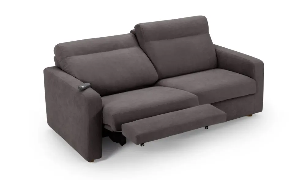 Excò Divano da 3 posti modello Divano mod.denise con meccanismo-relax elettrico in promo-sconto del 50% di scontato- Divani