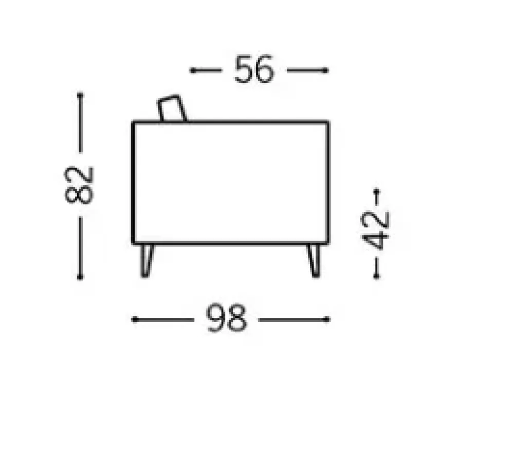 Musa Salotti Divano da 4 posti modello Kamy di scontato- Divani