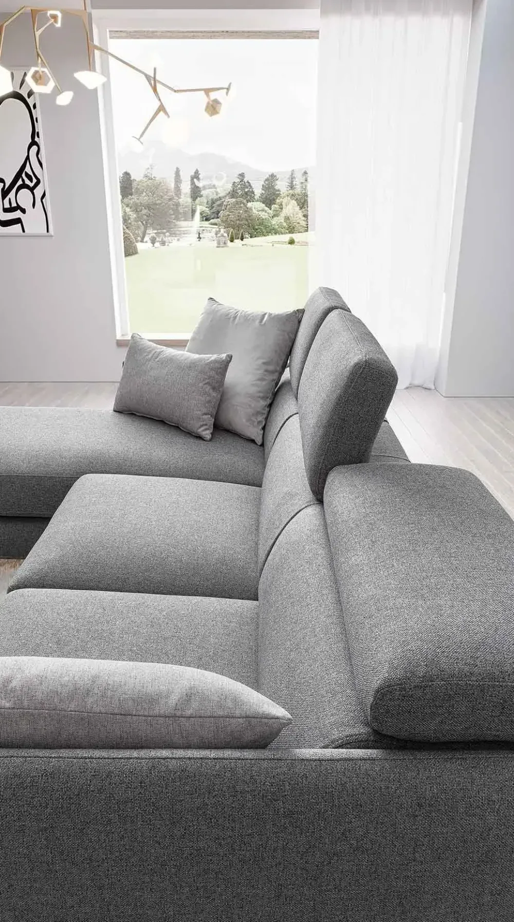 Le Comfort Divano da 3 posti modello Vanessa di scontato- Divani