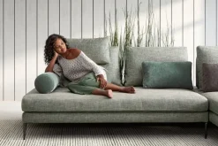 Outlet Divano da 5 posti modello Sound fly penisola di scontato Divani