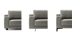 Divano da 5 posti modello James di scontato^Doimo Salotti Online