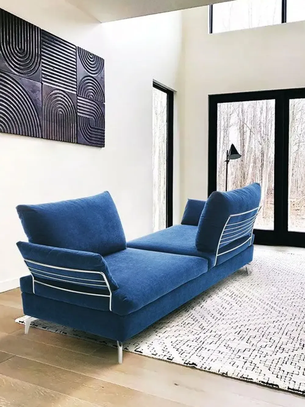 Sale Divano da 3 posti modello Divano componibile in fibralatex di scontato Divani