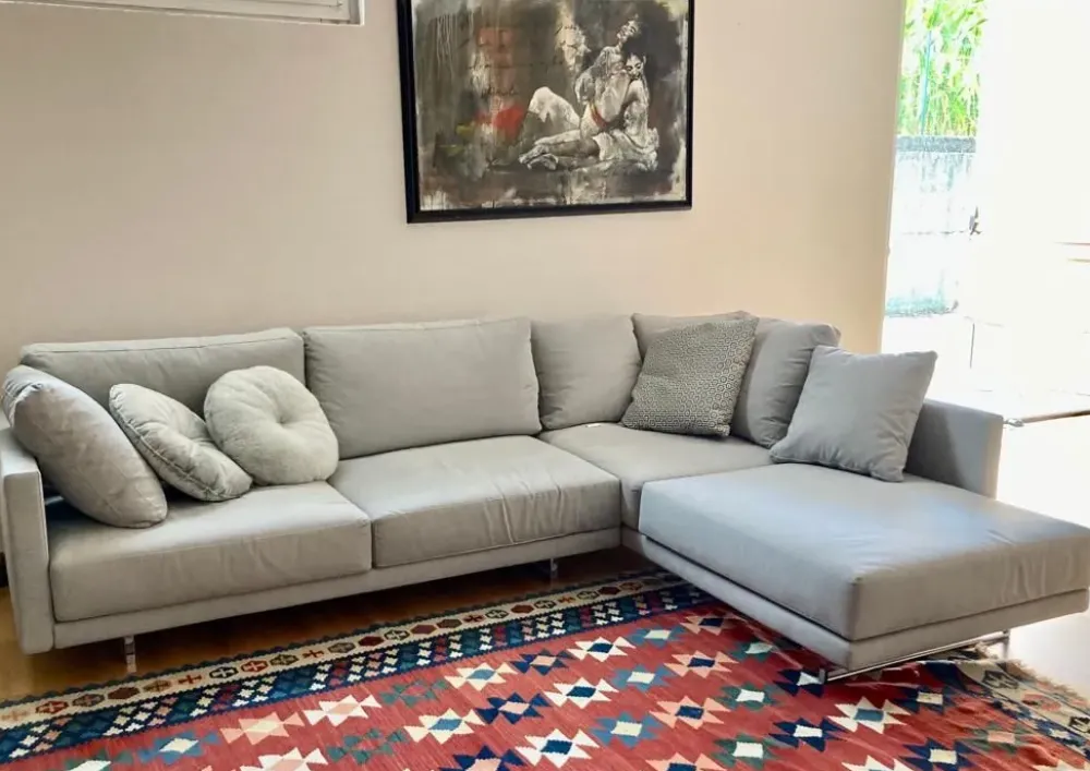 Online Divano da 3 posti modello Slim new di scontato Divani