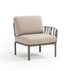 Nardi Divano da giardino modello Set 2 poltrone e 1 divano komodo SCONTATO- Divani Da Giardino