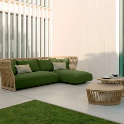 Divano da giardino Criff divano con penisola  a prezzi outlet^Talenti New