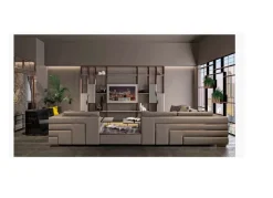 Divano da Grandi  modello Divano acciaio e memory modello  diamante di scontato^Md work Sale