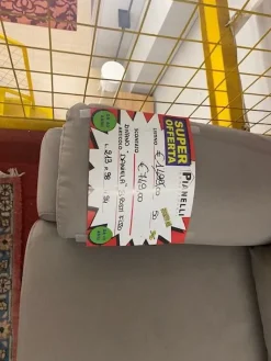 Artigianale Divano Daniela afo sofà in Tessuto non sfoderabile di scontato 50%- Divani