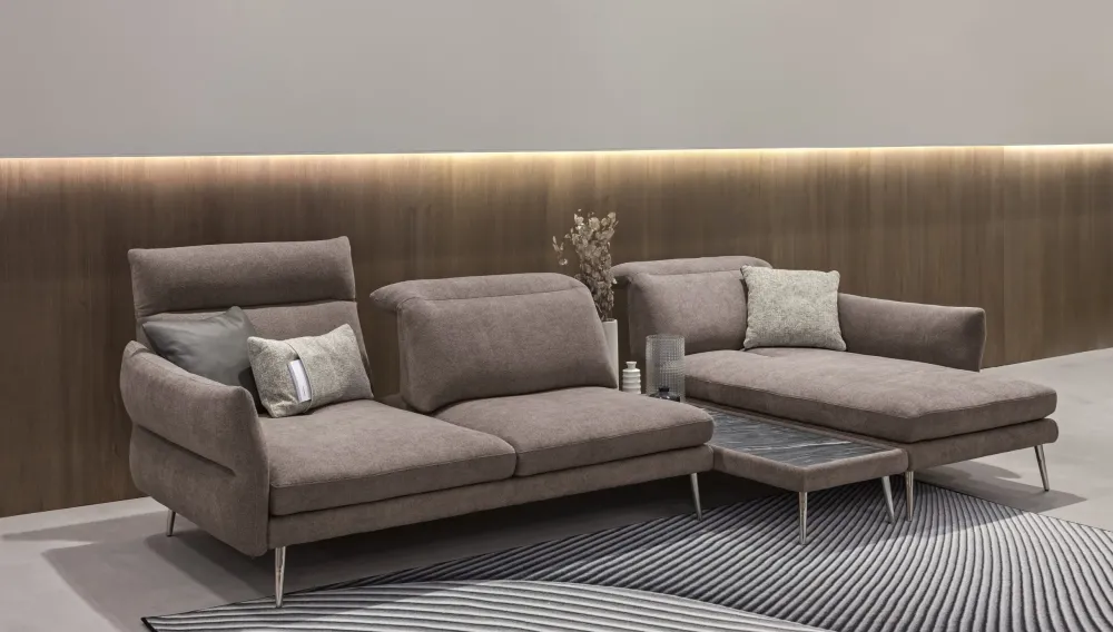 Online Divano design microfibra Modula di con sconto del - 33% Divani