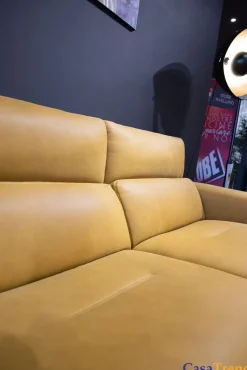 Divano design pelle Bertè di con sconto del - 50%^Franco Ferri Sale